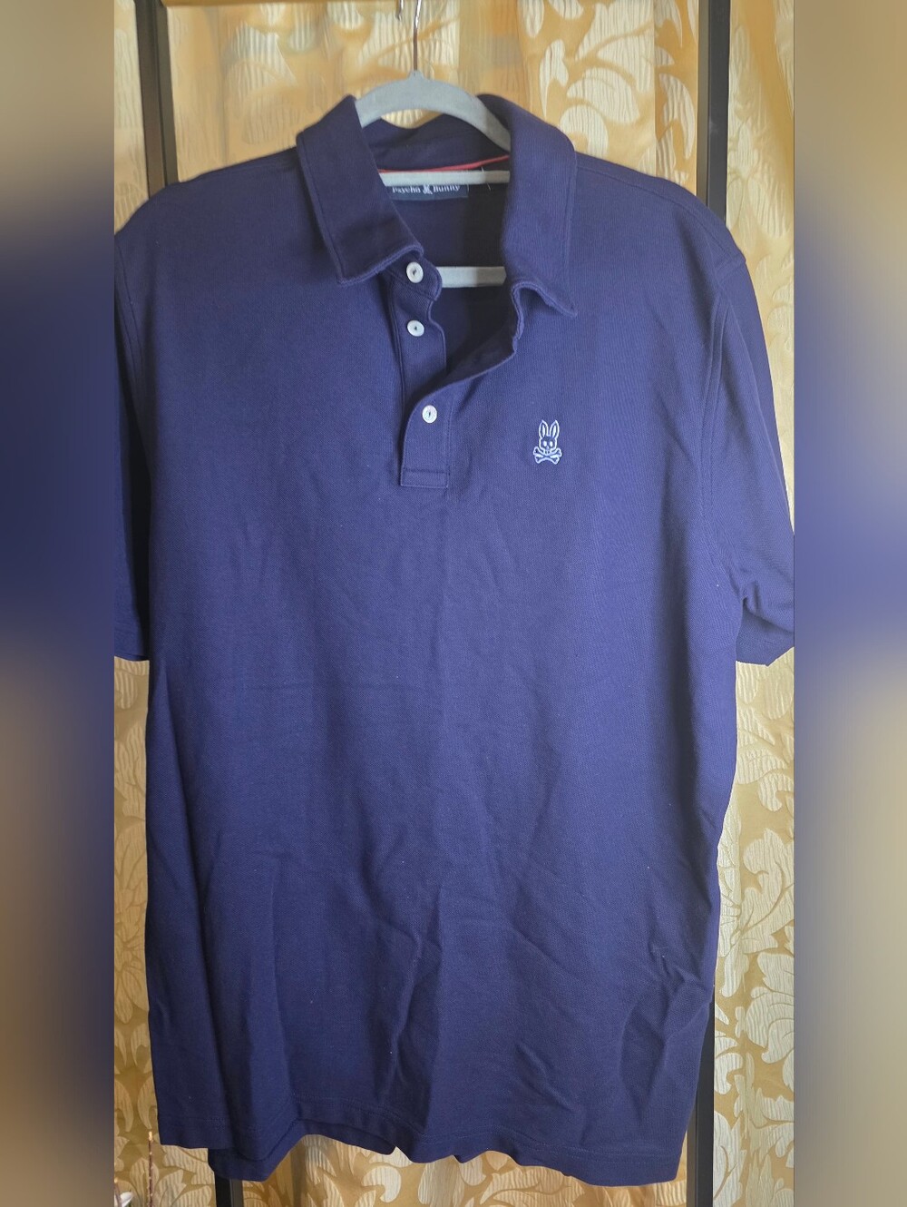 Psycho Bunny Men Polo.shirt Blue Sz 8